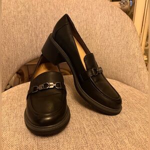 Black Dr Scholls Loafers